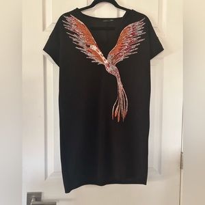 T-Shirt Dress with Pattern